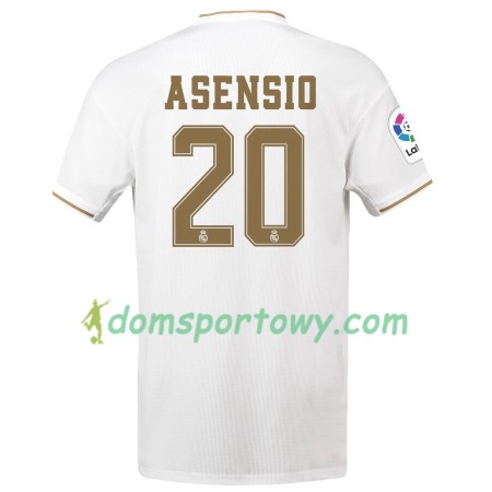 Koszulka Real Madryt Marco Asensio 20 Domowe Koszulki Piłkarskie 2019-2020 Krótki Rękaw